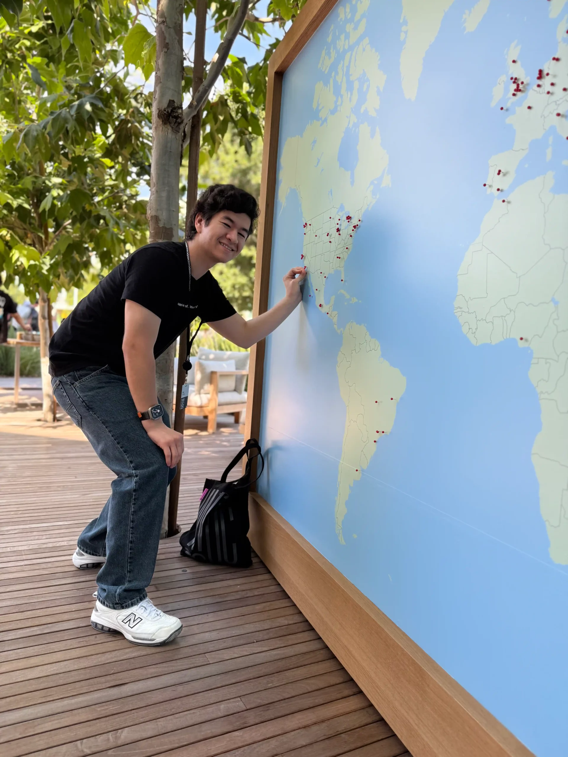 The Developer Heat Map.